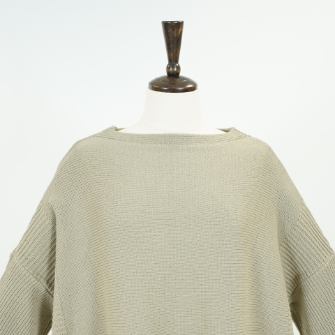 Oversize・Round neck・knit